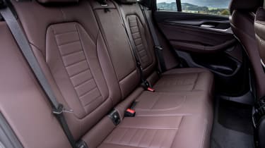 BMW X3 - rear seats